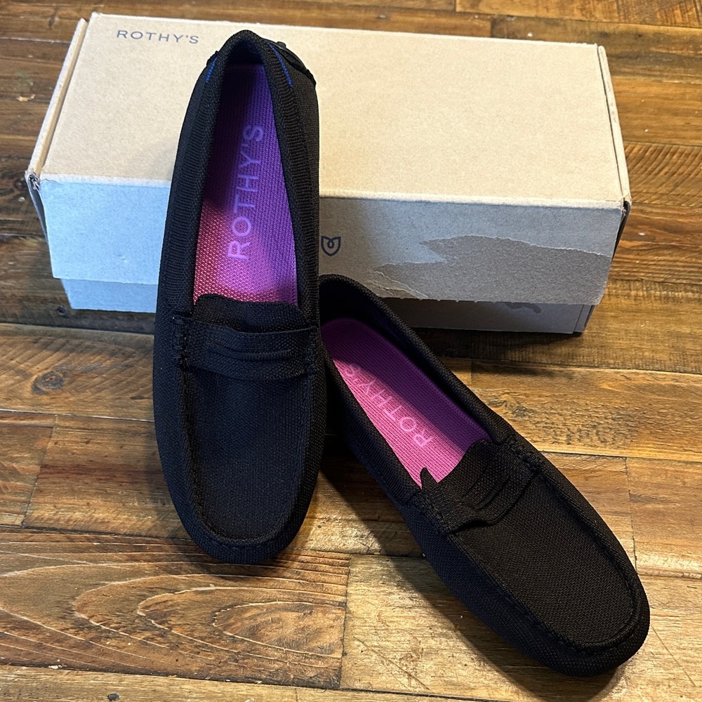 Rothy's Classic Dark Chocolate Brown Loafers